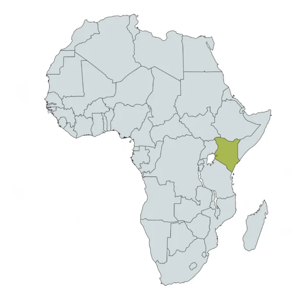 Map of Kenya